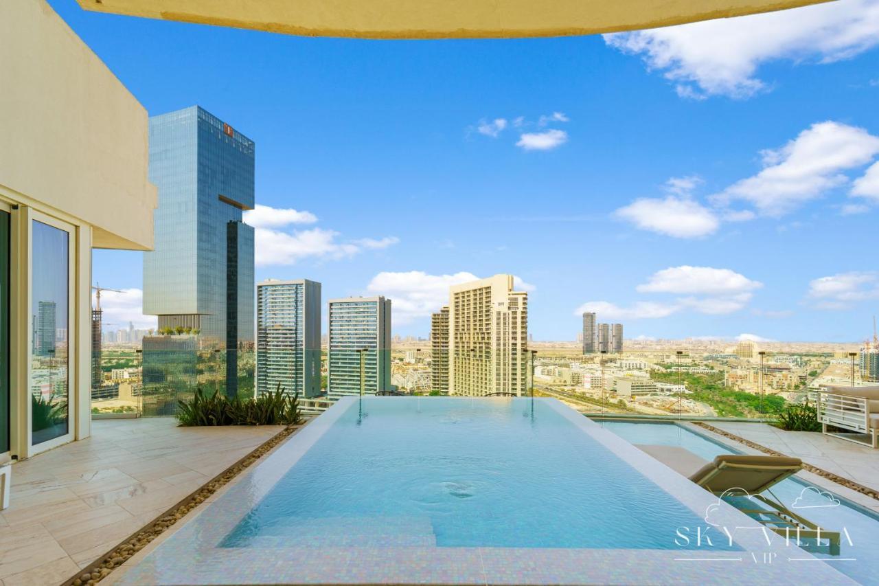 Five Jumeirah Village - Luxury Sky Villa Private Pool Дубай Экстерьер фото