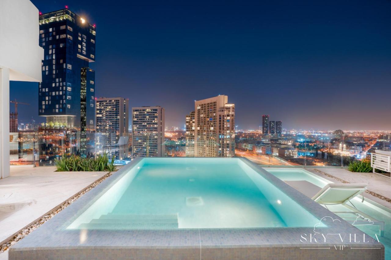 Five Jumeirah Village - Luxury Sky Villa Private Pool Дубай Экстерьер фото